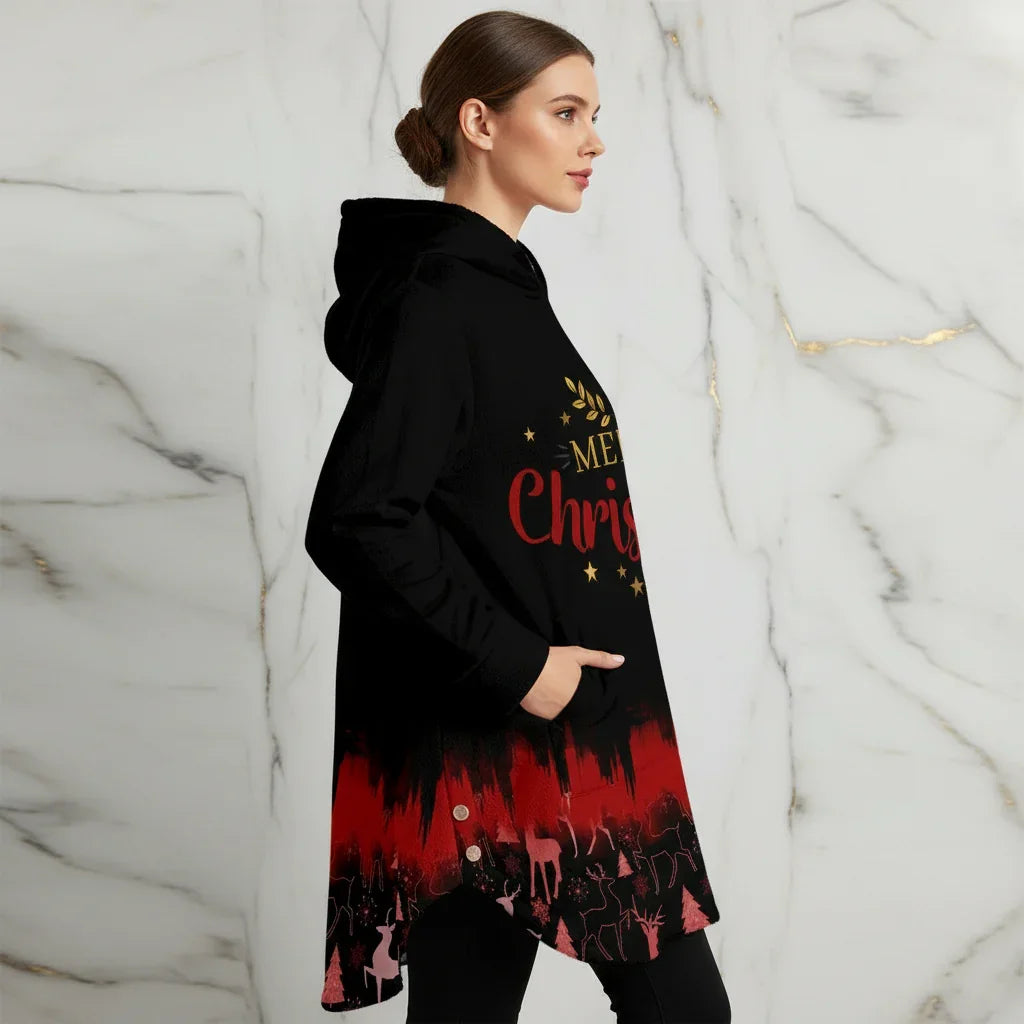 Side profile graceful pose