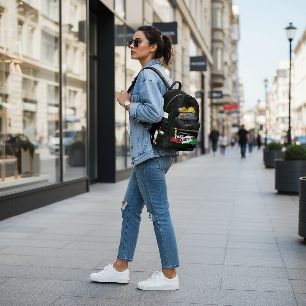 Side profile lifestyle shot