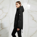 Side profile view