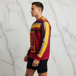 Side profile view