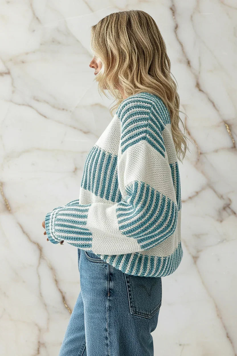 Side profile view