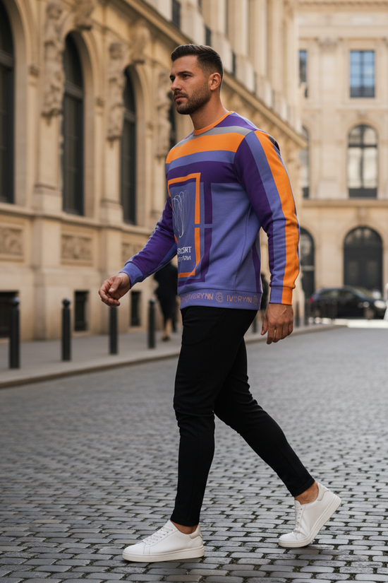 Side profile walking shot