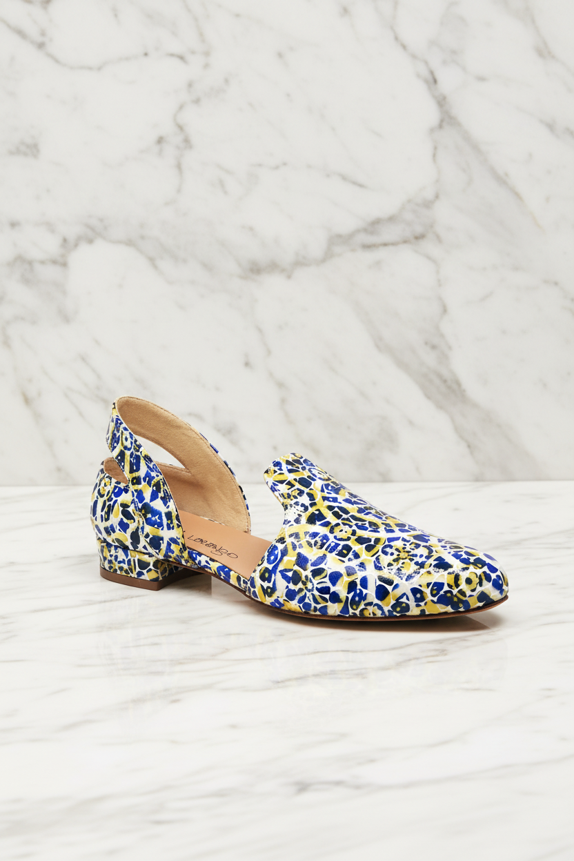 Side view flat loafer