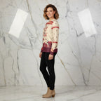 Side view - Marble background