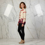 Side view - Marble background
