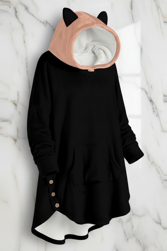 Side view showing full silhouette and hem