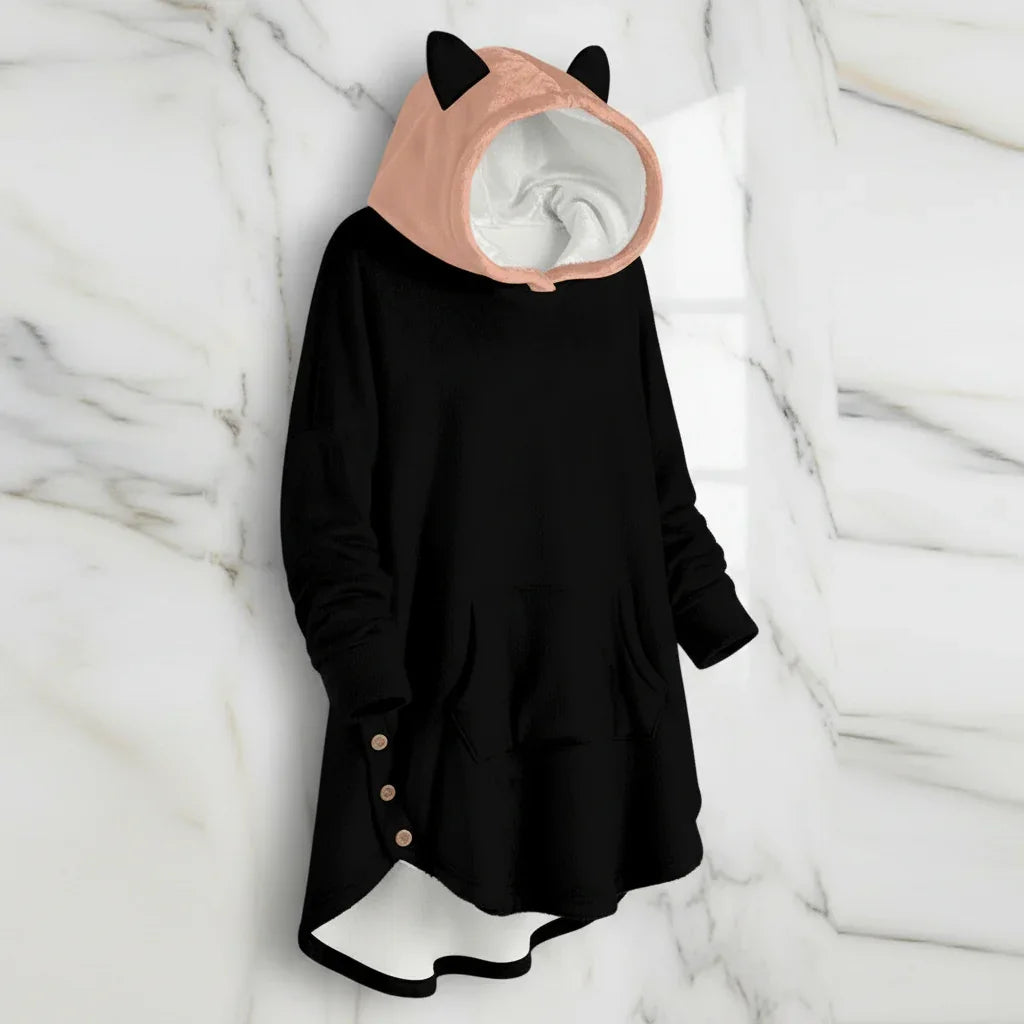 Side view showing full silhouette and hem