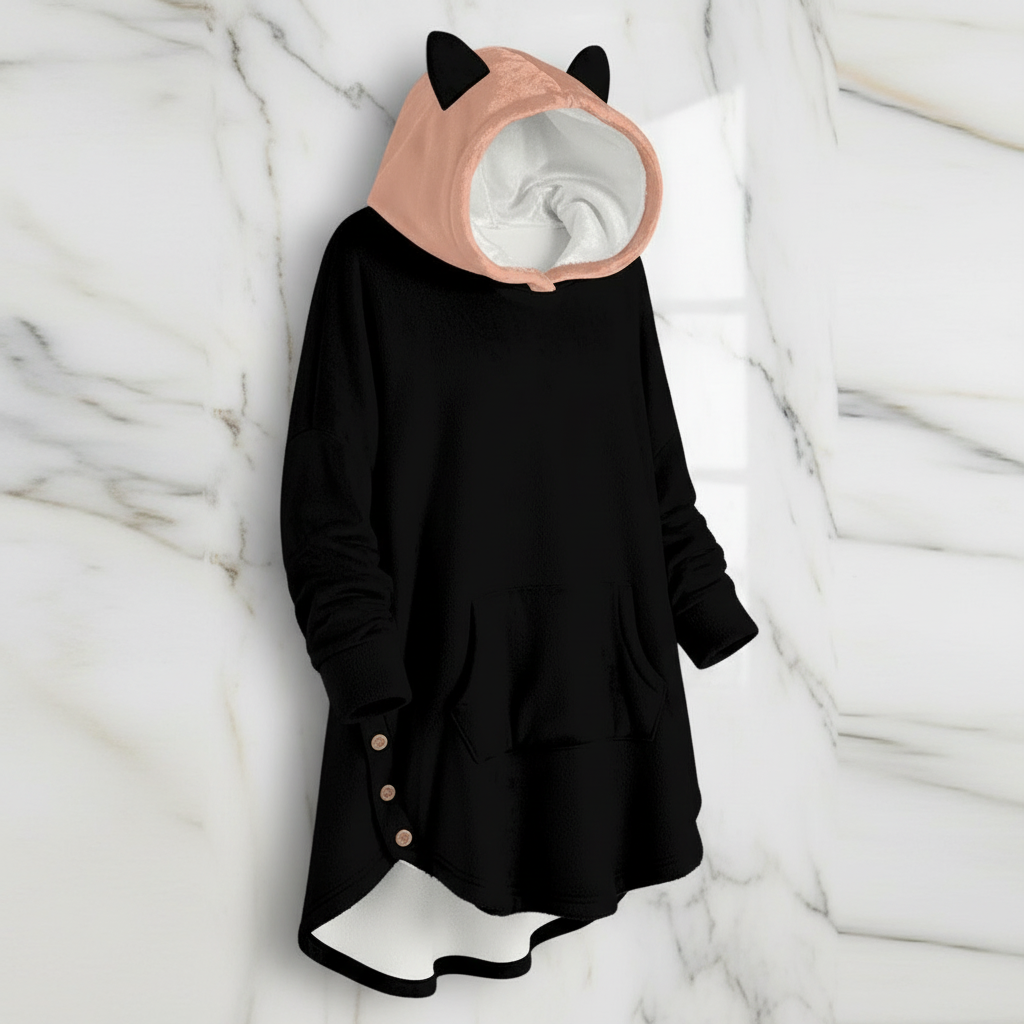 Side view showing full silhouette and hem