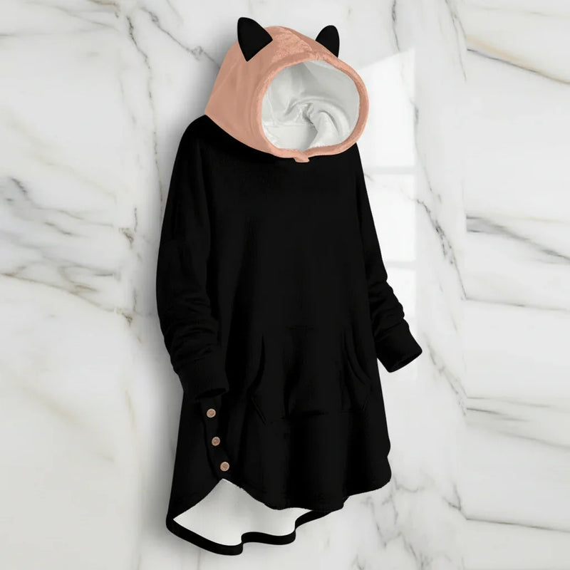 Side view showing full silhouette and hem