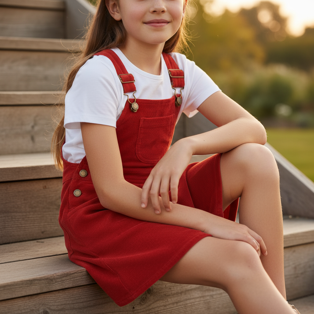 Sitting on steps