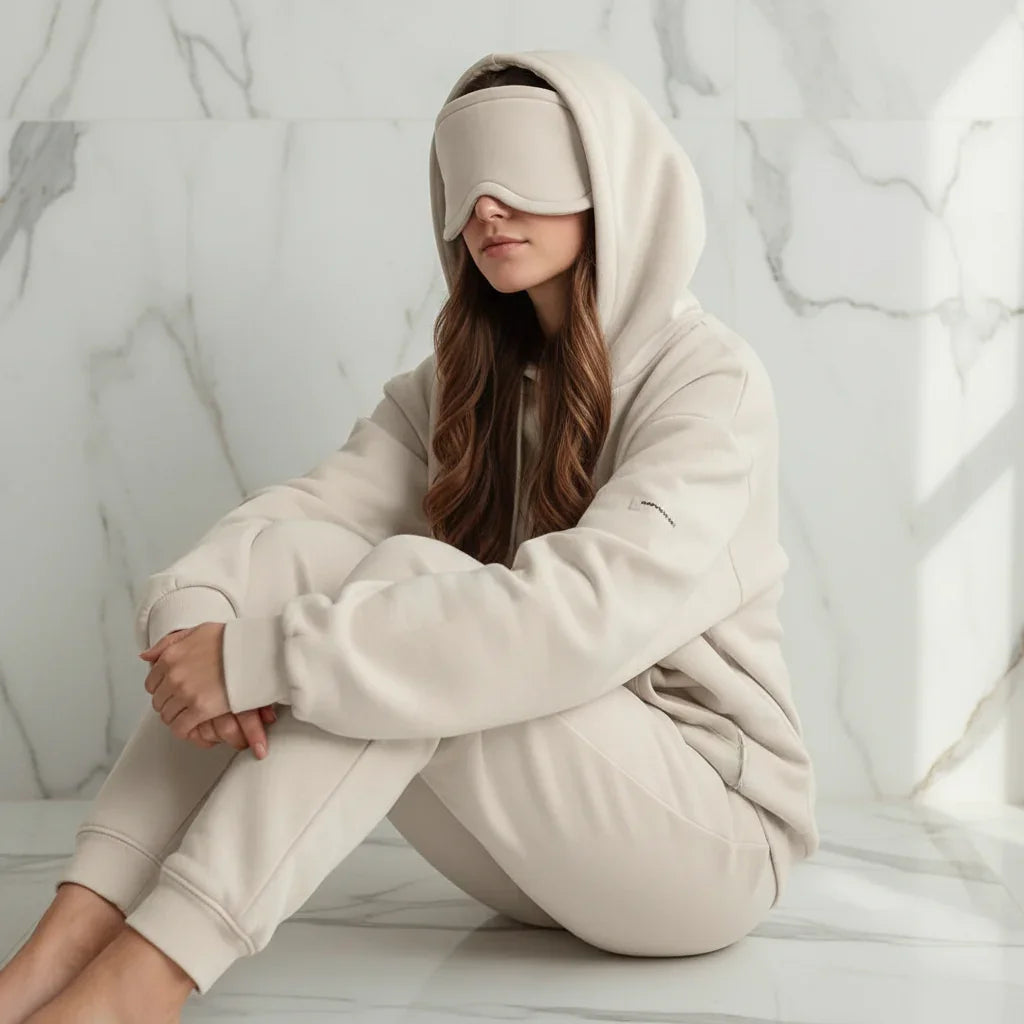 Sitting with knees up