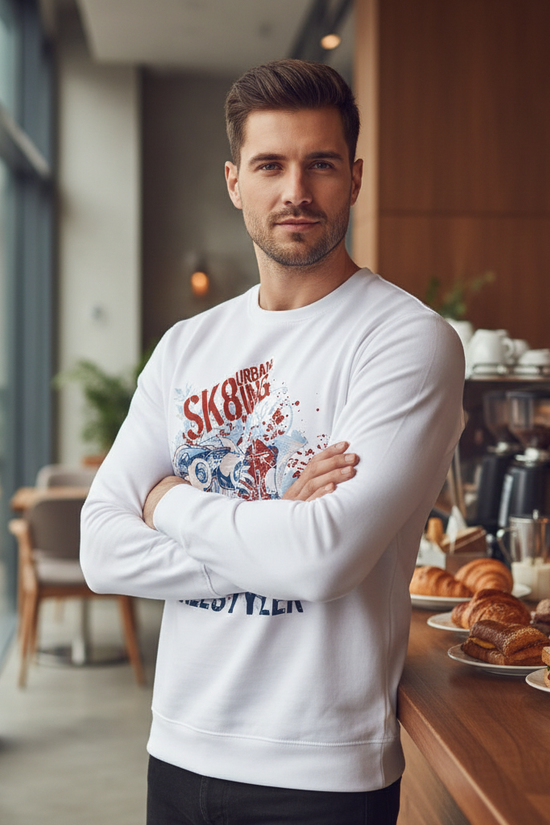 SK8 Sweatshirt Café Counter