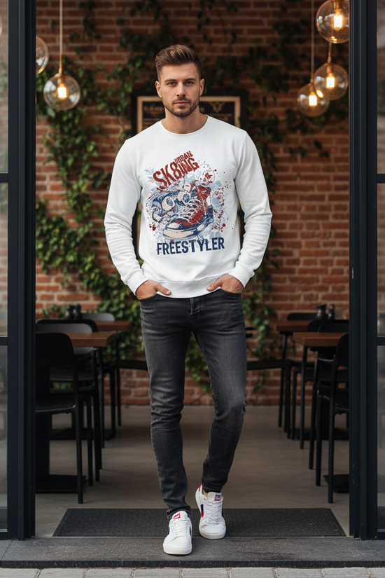 SK8 Sweatshirt Café Entrance