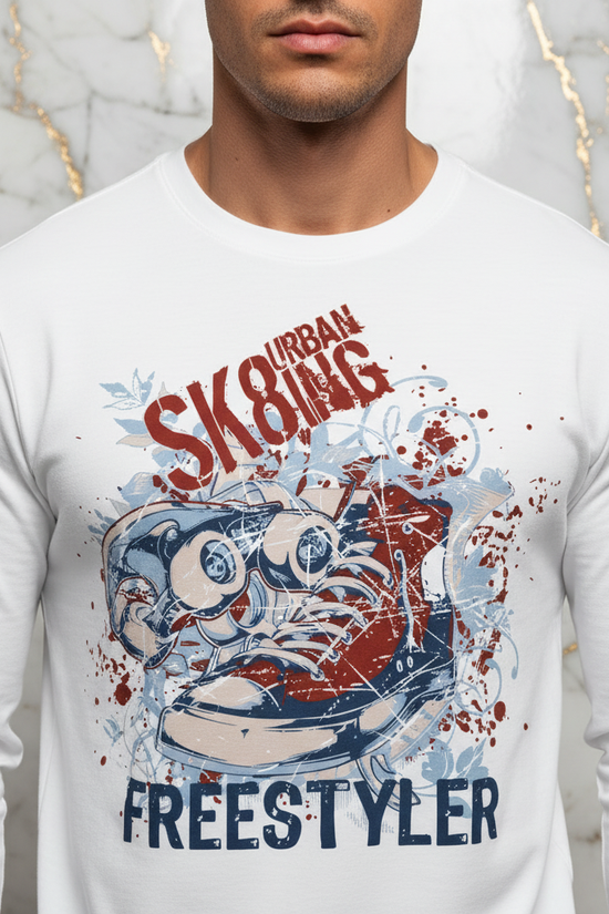 SK8 Sweatshirt Close-Up Logo