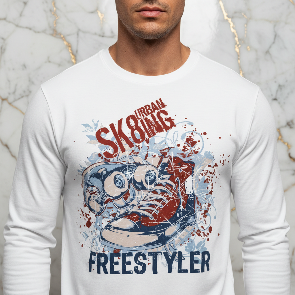 SK8 Sweatshirt Close-Up Logo