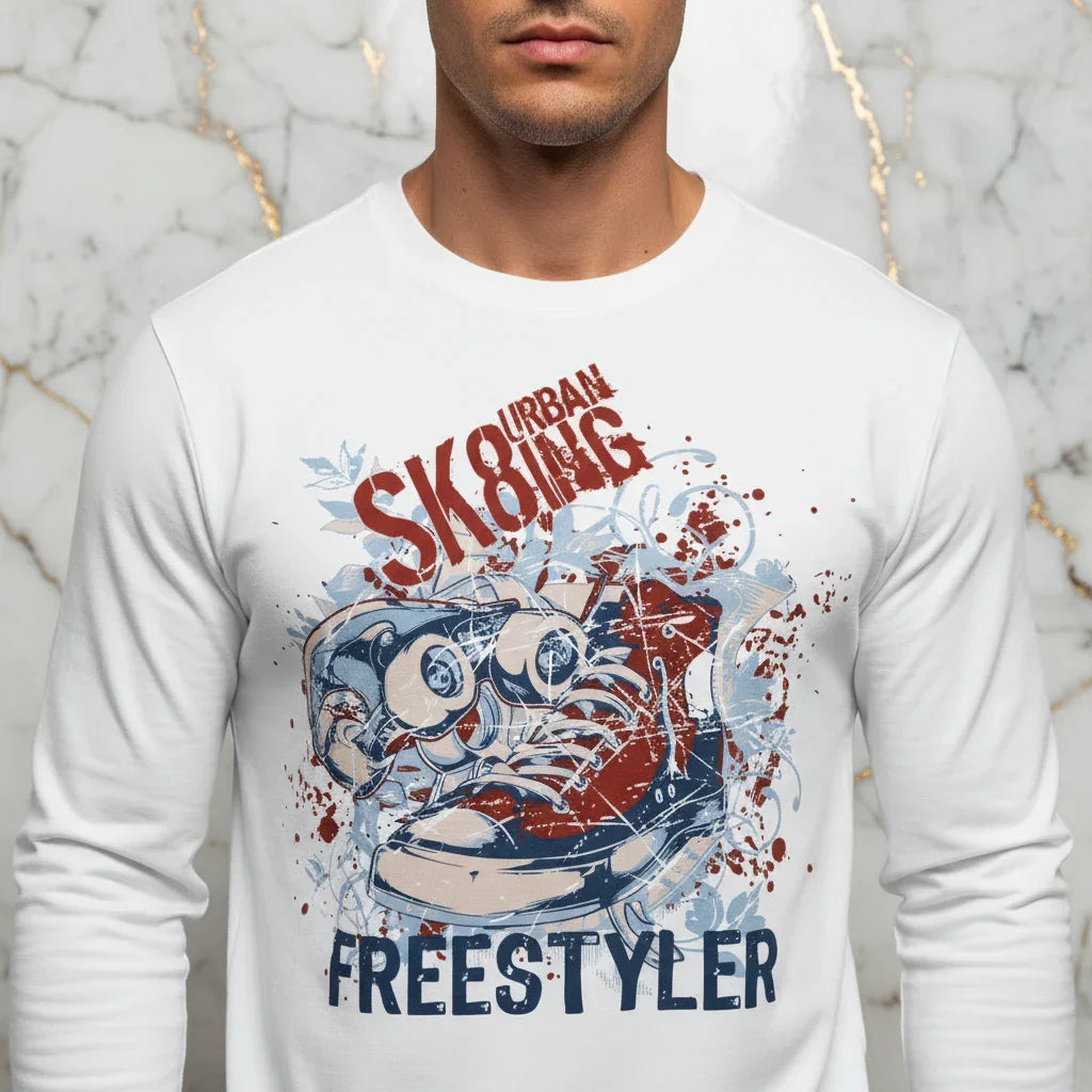 SK8 Sweatshirt Close-Up Logo