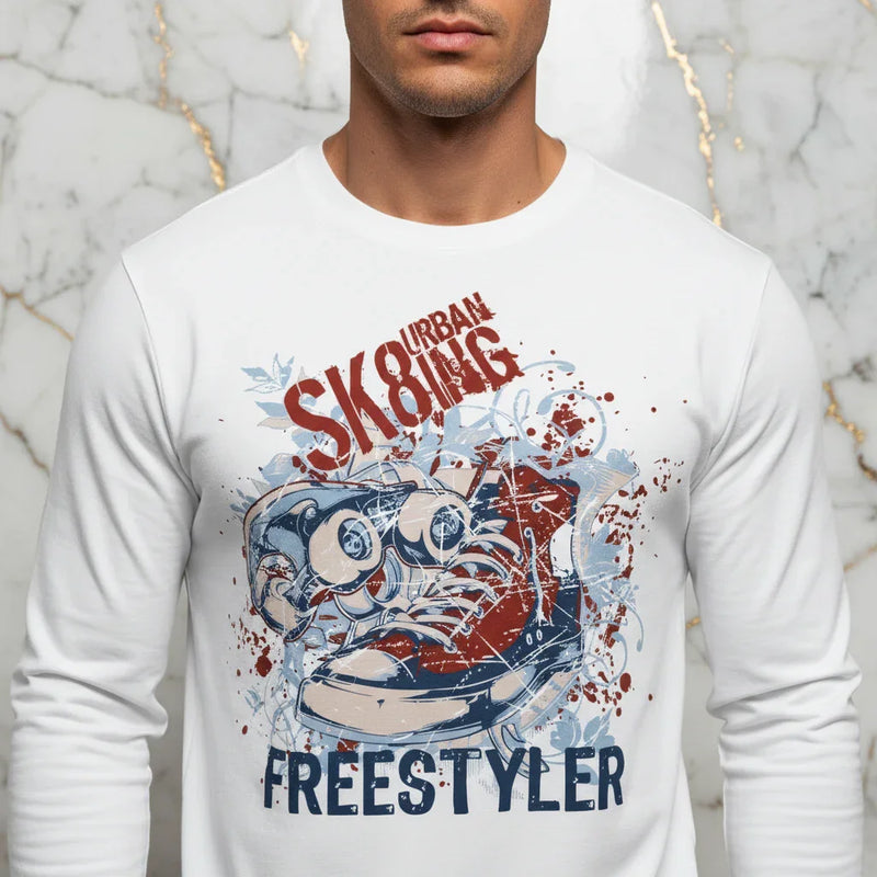 SK8 Sweatshirt Close-Up Logo