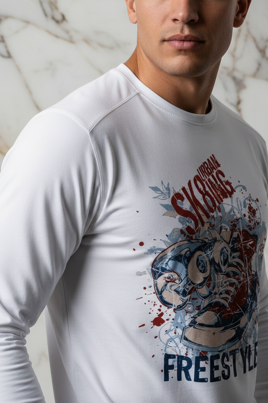 SK8 Sweatshirt Close-Up Sleeve