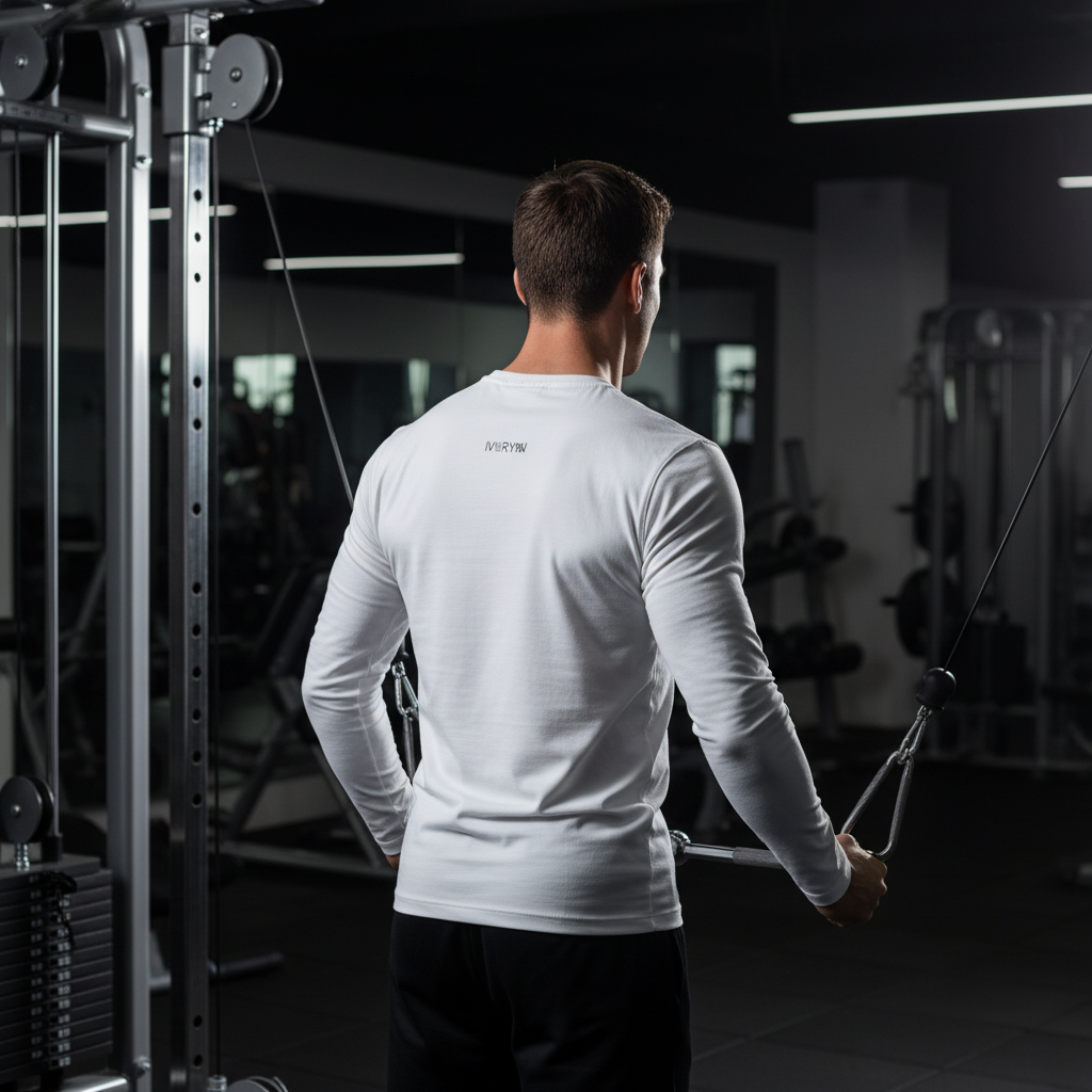 SK8 Sweatshirt Gym Back View