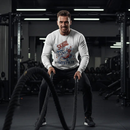 SK8 Sweatshirt Gym Battle Ropes
