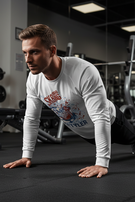 SK8 Sweatshirt Gym Push-Up
