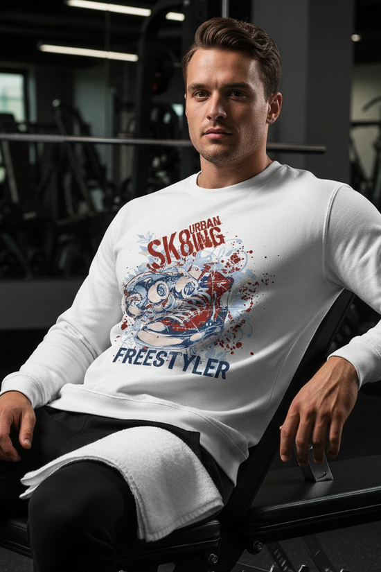SK8 Sweatshirt Gym Rest