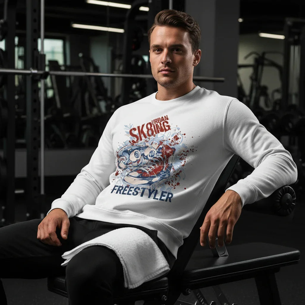 SK8 Sweatshirt Gym Rest