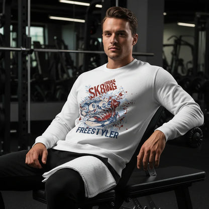 SK8 Sweatshirt Gym Rest