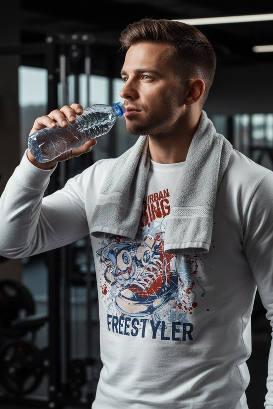 SK8 Sweatshirt Gym Water Break