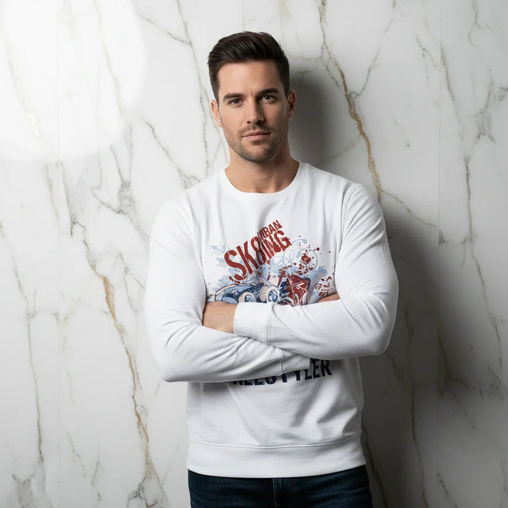 SK8 Sweatshirt Leaning