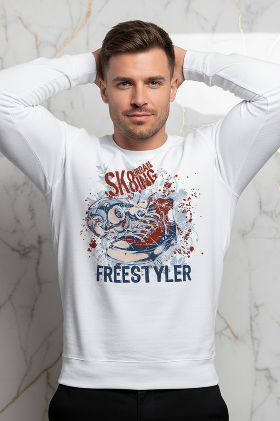 SK8 Sweatshirt Relaxed Pose