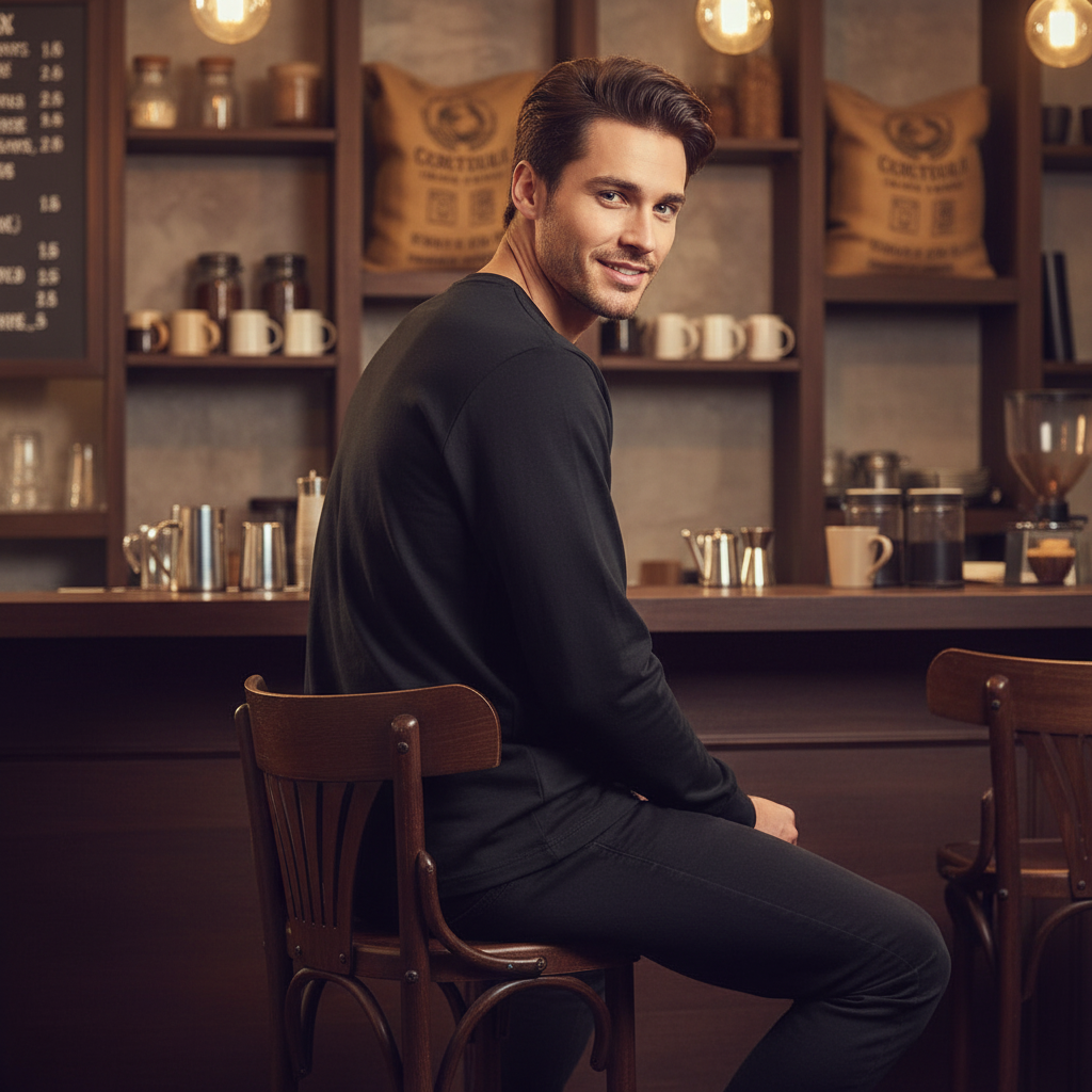 SK8 Urban King Café Bar Stool