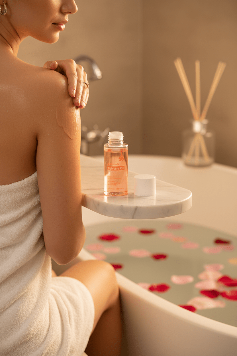 Skincare Oil - Spa Scene