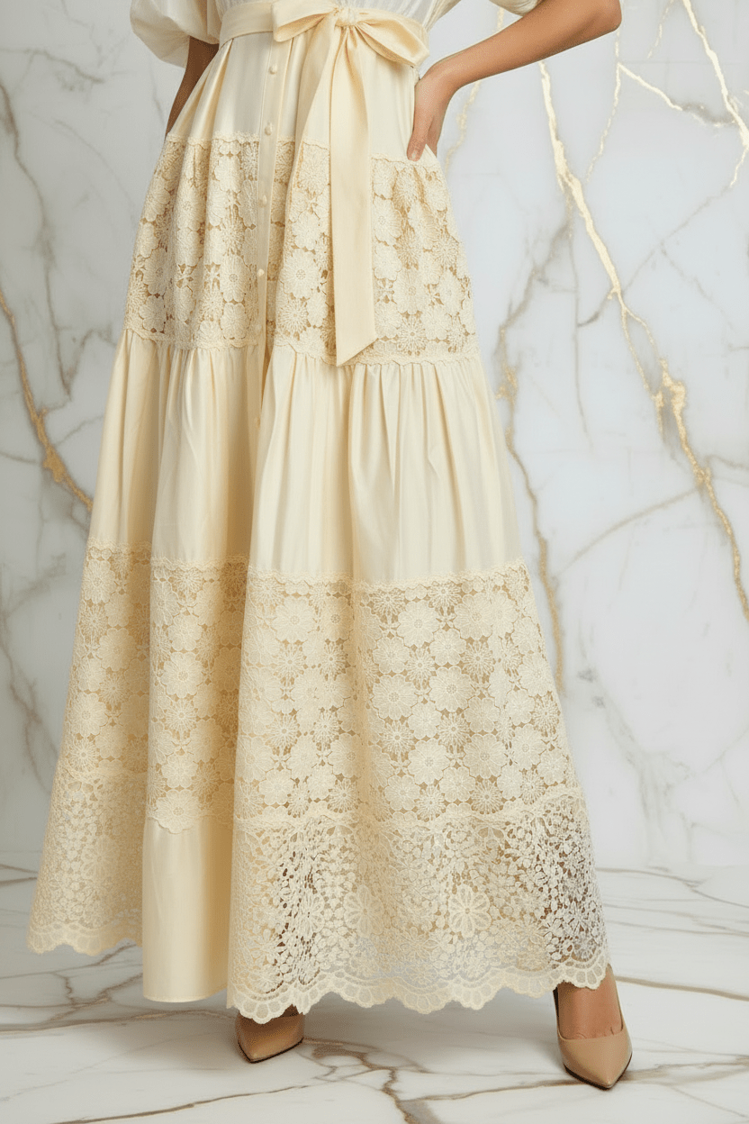 Skirt Hem Yellow