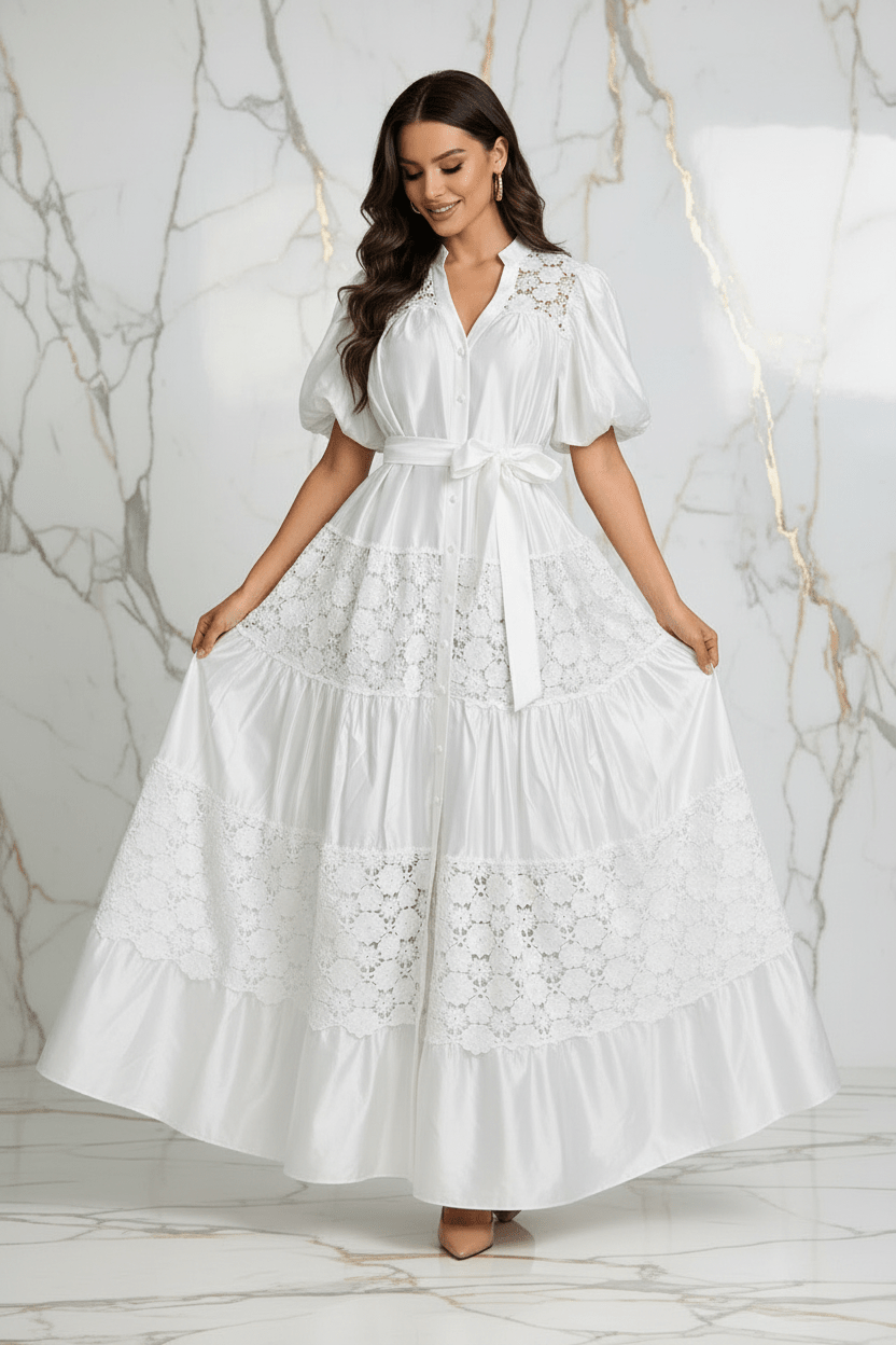 Skirt Lift White