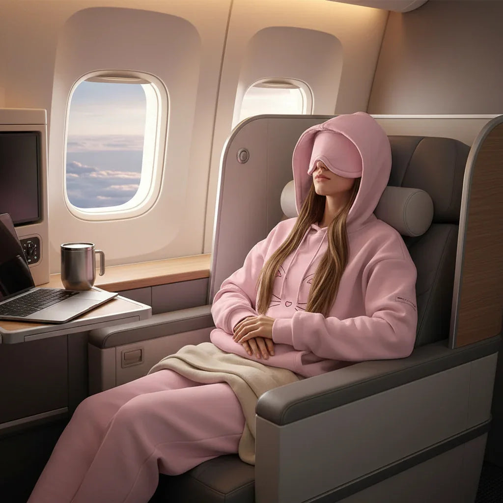 Sleeping with Eye Mask