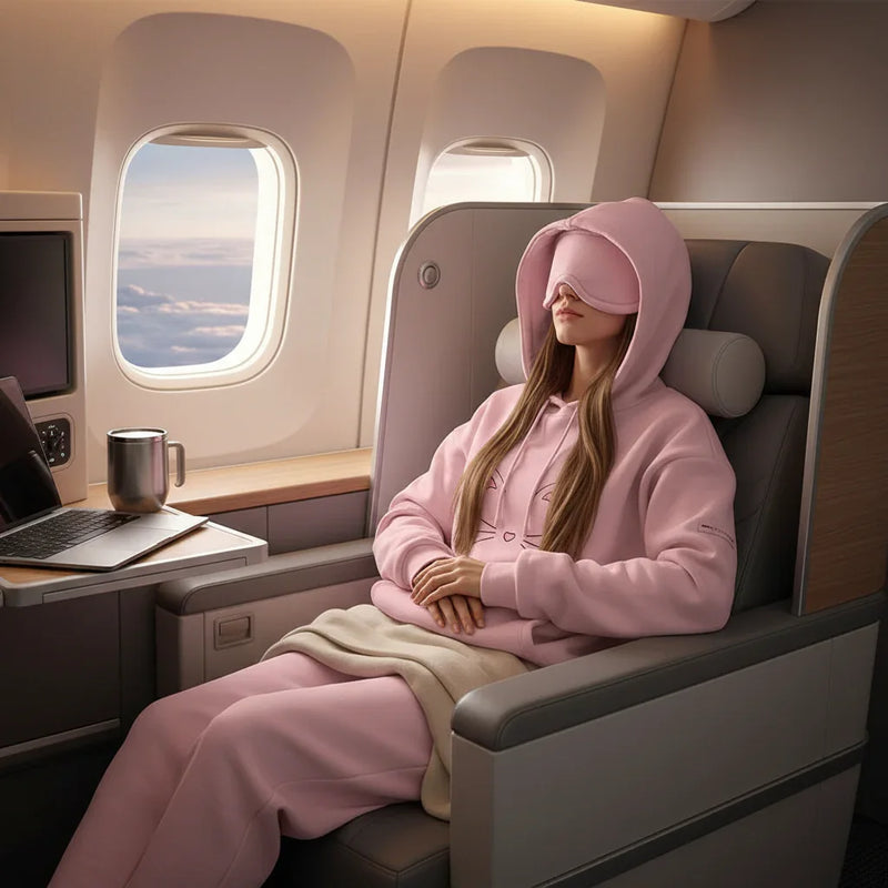 Sleeping with Eye Mask