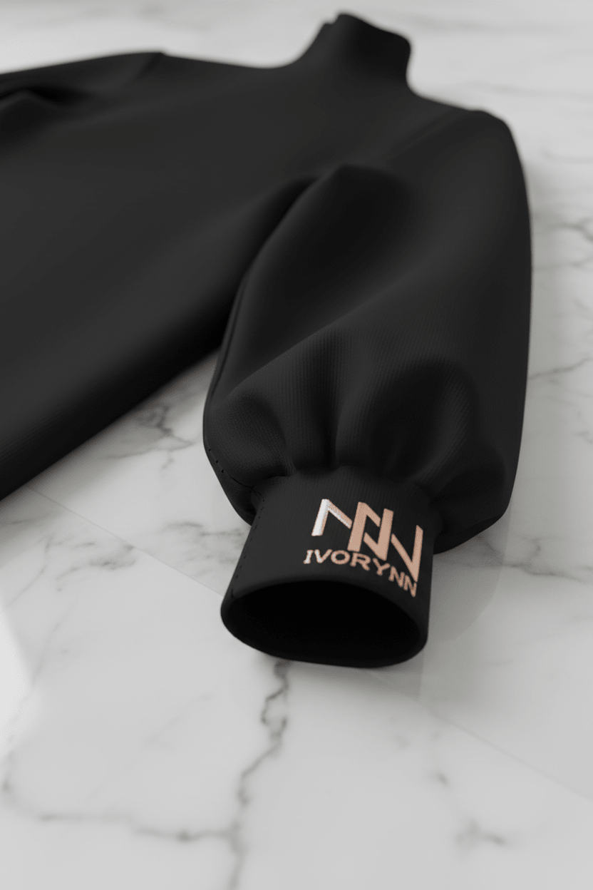 Sleeve and logo detail