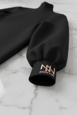 Sleeve and logo detail