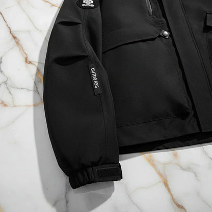 Sleeve brand patch detail