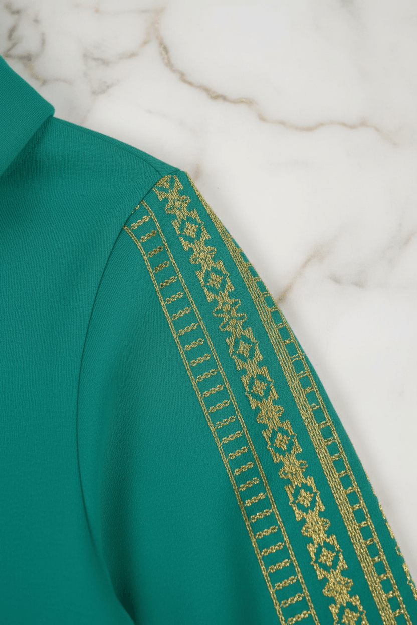 Sleeve Embroidery Trim