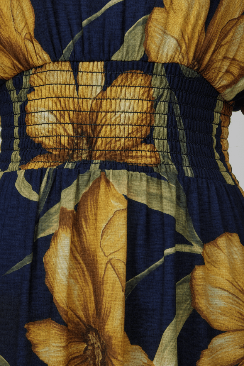 Smocked Waist Detail