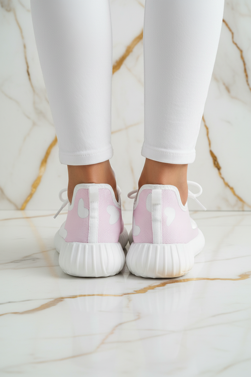 Sneaker On Feet - Back Heel