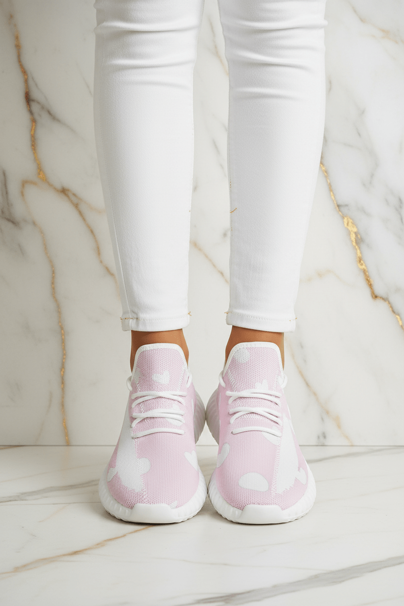 Sneaker On Feet - Front