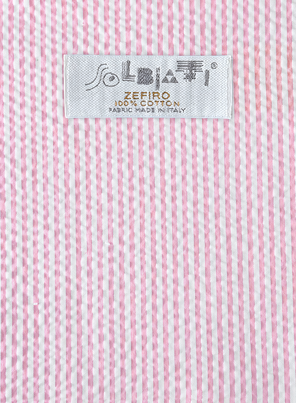 Slim Fit Two-Button Seersucker Pink Suit Set