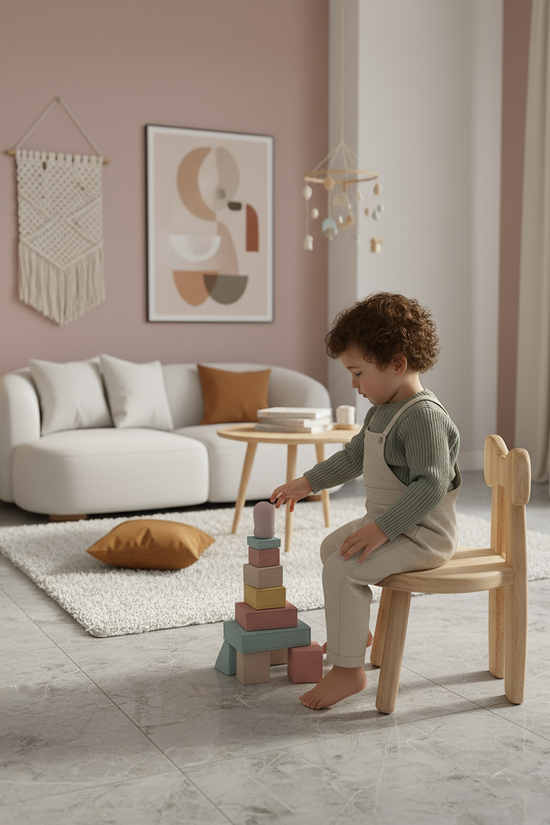 Sophisticated designer playroom