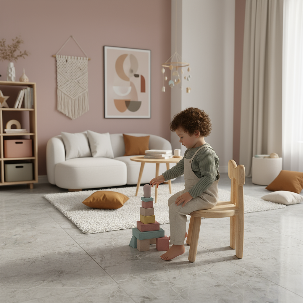 Sophisticated designer playroom