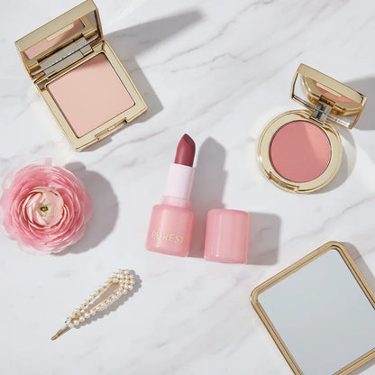 Sophisticated flat lay with ranunculus