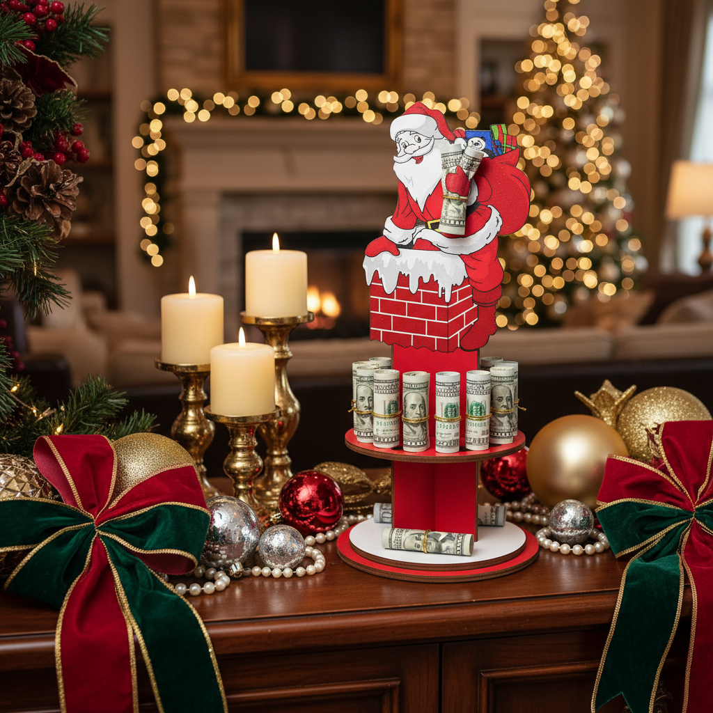 Sophisticated Wooden Shelf - 45° Angle