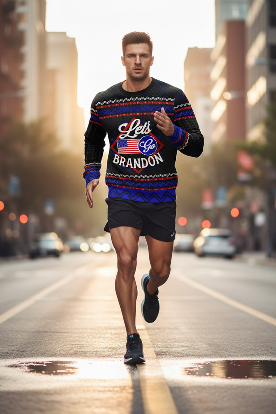 Sprinting action shot